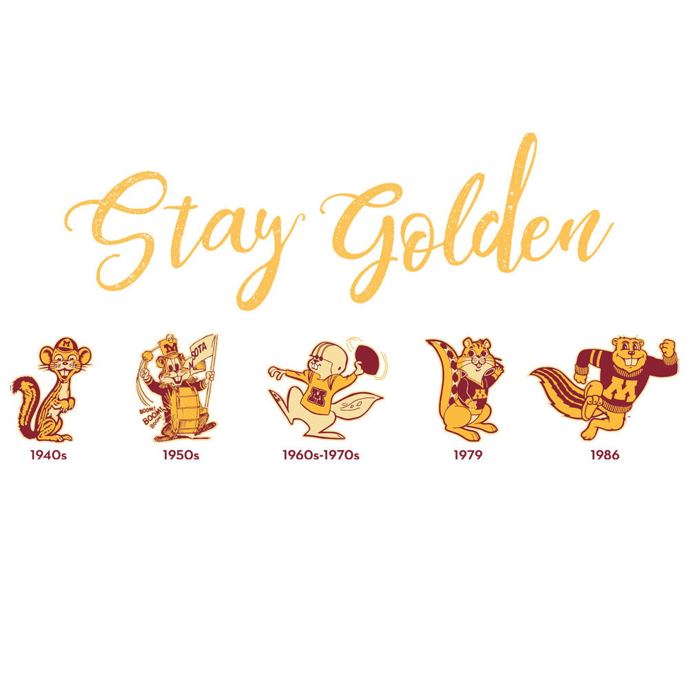 The Evolution of Goldy Pint Glass - Set of 4 – MN Alumni Market