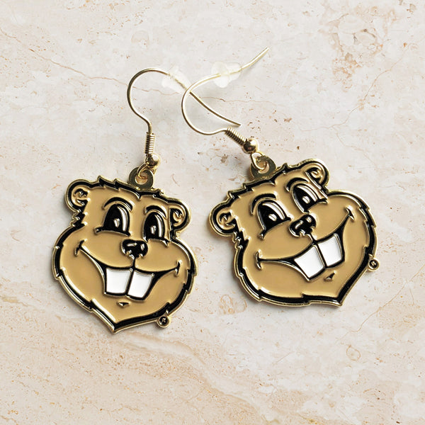 Disney Winnie the Pooh Women's 14K Gold Stud Earrings - Walmart.com